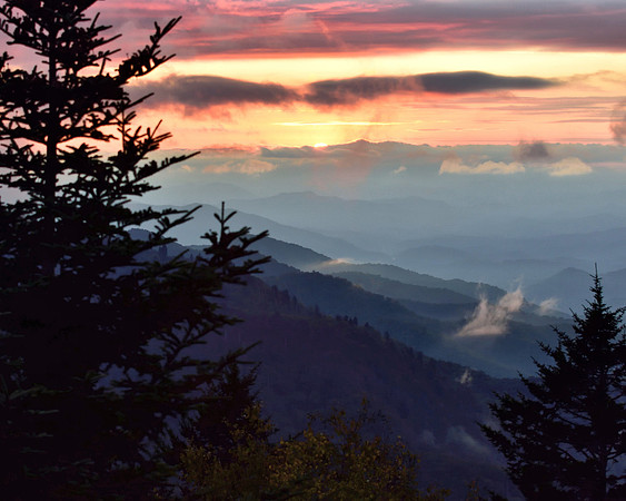 Southern Blue Ridge Sunset